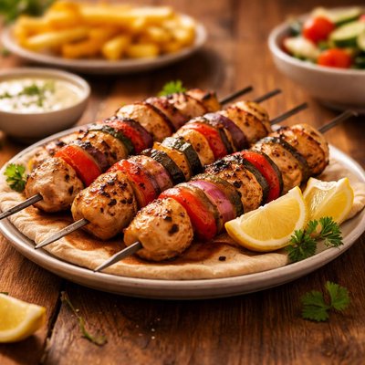 Souvlaki kebab