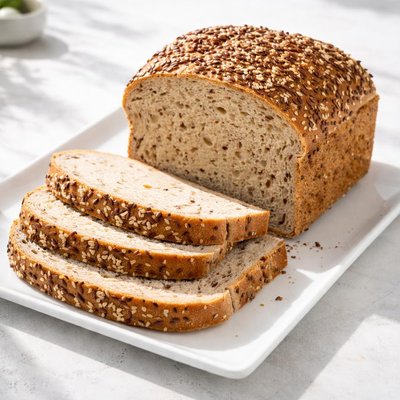 Soy and linseed bread