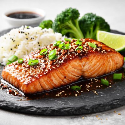 Soy ginger salmon