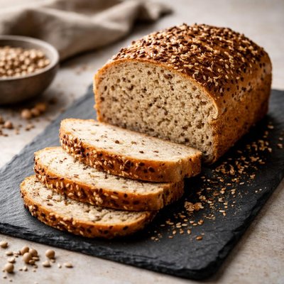 Soy linseed bread