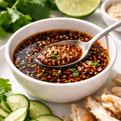 Soy sauce dressing