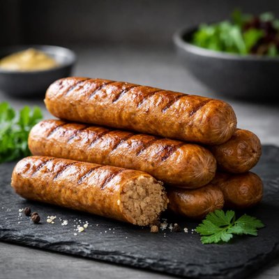 Soy sausages