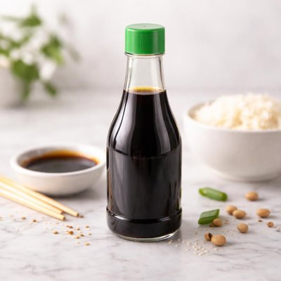 Sojasoße mit wenig Natrium