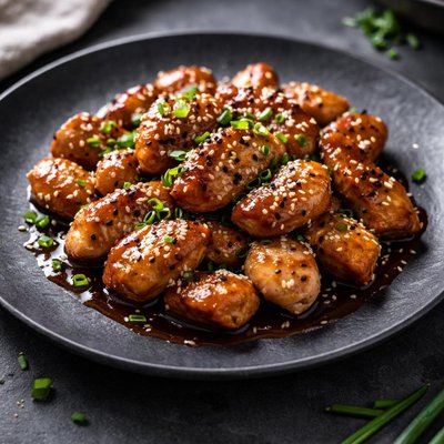 Soya sesame chicken