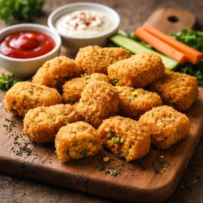 Nuggets de soja veggie