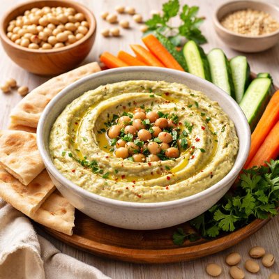 Soybean hummus