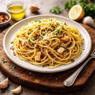 Spaghetti aglio i olio