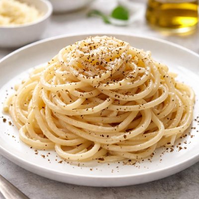 Spaghetti cacio e pepe