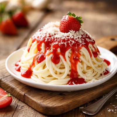 Spaghetti eis