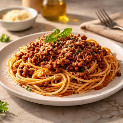 Spaghetti meat