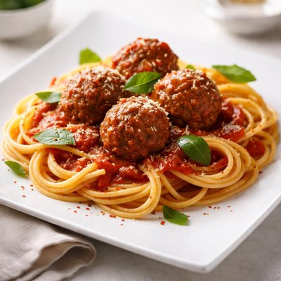 Spaghetti meatballs