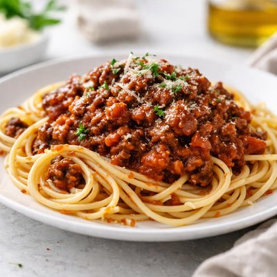 Spaghetti sauce with ground beef