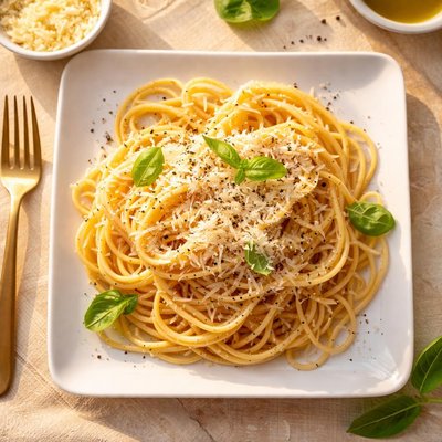 碎芝士意大利面