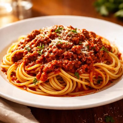 肉丝番茄意面