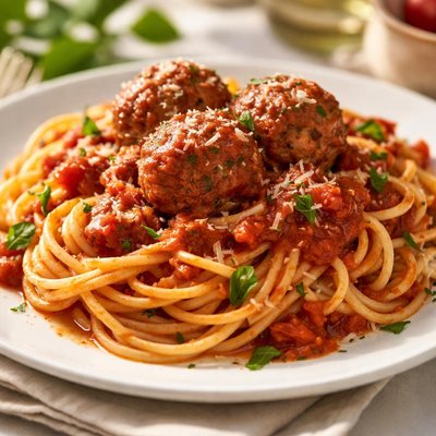 番茄肉酱意大利面