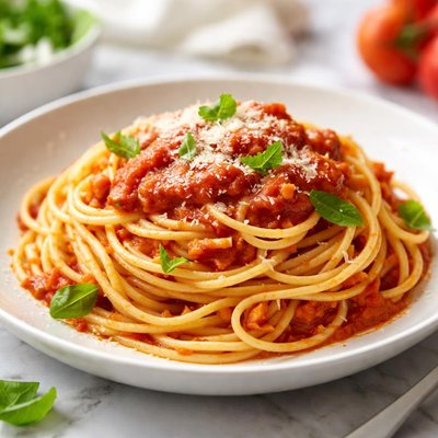番茄酱意大利面