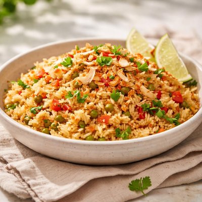 Spanish coconut rice