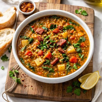 西班牙小扁豆汤