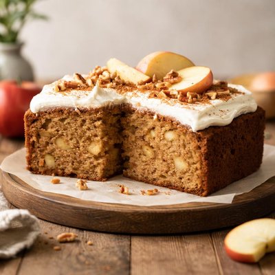 Spiced apple cake
