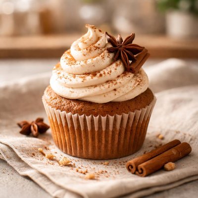 Spiced cupcake