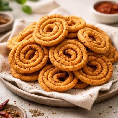 Spiced murukku