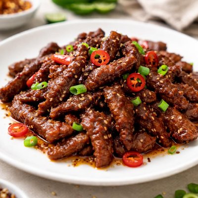 Spicy beef