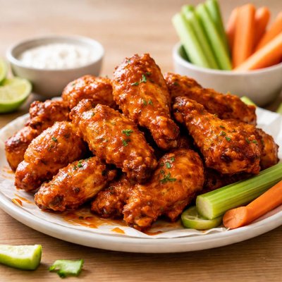 Spicy buffalo wings
