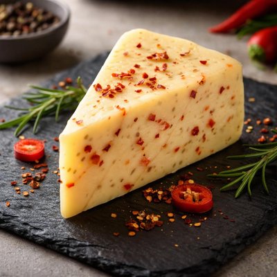 Spicy cheese wedge