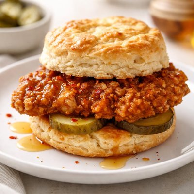 Spicy chicken biscuit