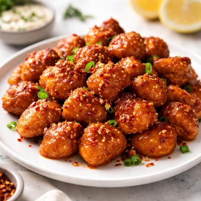 Spicy chicken bites