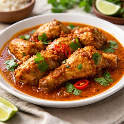 Spicy chicken curry