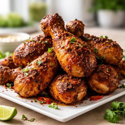 Spicy chicken drumsticks