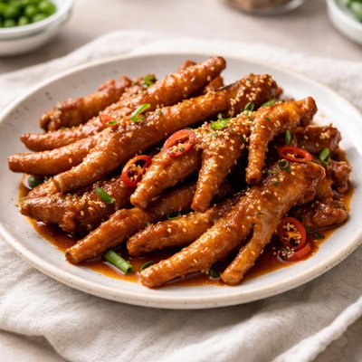Spicy chicken feet