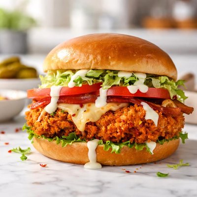 Spicy chicken ranch