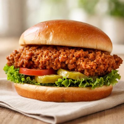 Spicy chicken sandwhich chickfila