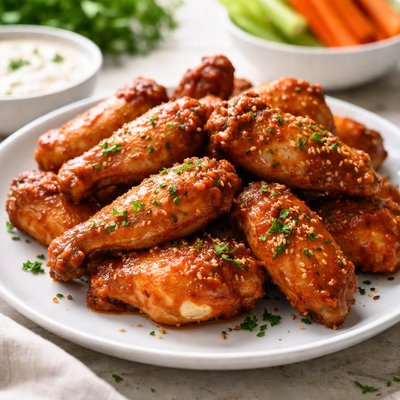 Spicy chicken wings