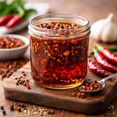 Spicy chilli oil