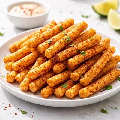 Spicy corn sticks