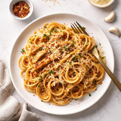 Spicy creamy pasta