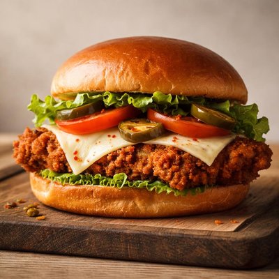 Spicy delux sandwhich