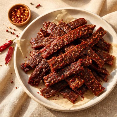 Spicy dried meat