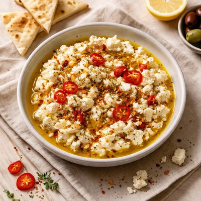 Spicy feta