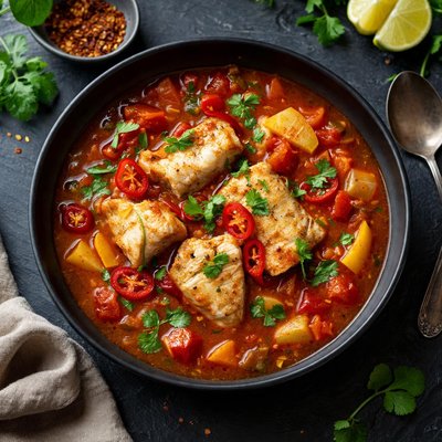 Spicy fish stew