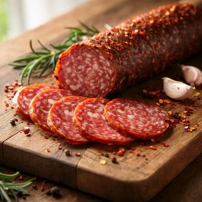 Spicy italian salami