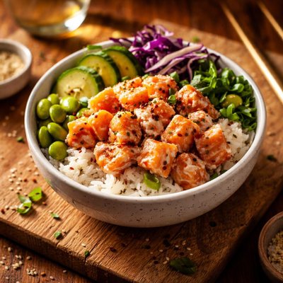 辣味美乃滋波美式生鱼片