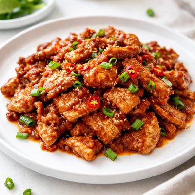 Spicy pork
