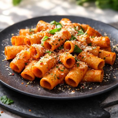 Spicy rigatoni