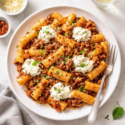 Spicy sausage ricotta