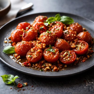Spicy sauteed tomato
