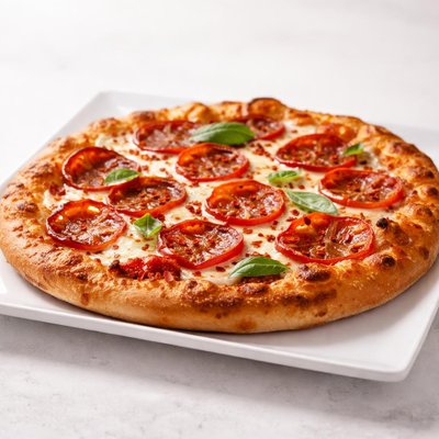 Spicy soppressata pizza